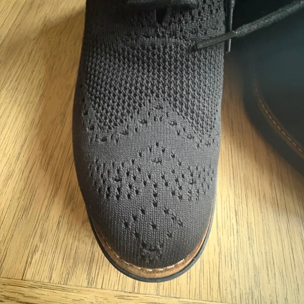 $275 Cole‎ Haan Grandevolution Knit Oxford Blk Designer Dress Shoes SZ 10.5 EUC